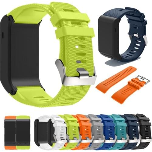 Sport Silicone Strap For Garmin vivoactive HR Wristband Bracelet Straps Band Replacement Bands Bangle Smart Watch Accessories