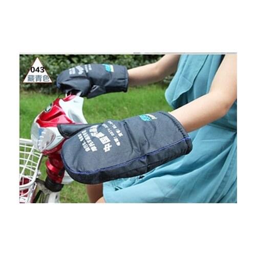 For EV waterproof gloves cold winter thick warm unisex electric car accessories