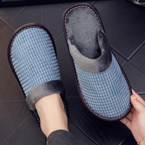 Womens winter shoes Simplicity home slippers for Women winter plush short plush slippers non-slip bedroom soft slippers