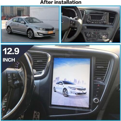 12.9 inch Android WiFi GPS Navigation For-KIA Optima-KIA K5 2011-2015 Vertical Screen Car Radio Dvd Player Car Stereo Head Unit