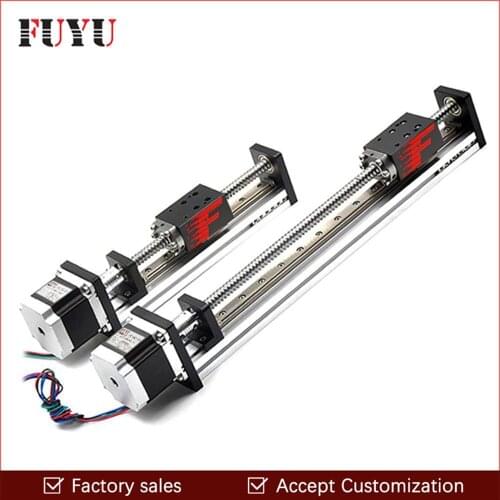 Free shipping 450mm stroke Cnc 40kg load low price linear guide rail for one axis drive