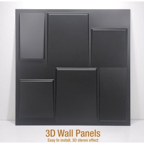 30x30cm 3D tile panel mold plaster wall 3D wall stickers living room wallpaper mural Waterproof 3D Wall panel Bathroom Kitchen
