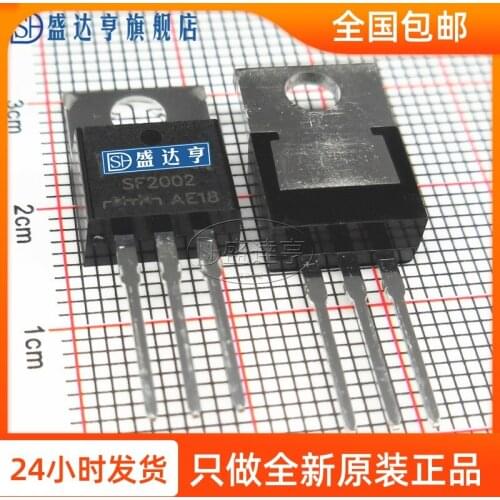 10Pcs/Lot SF2002CT 20A 200V TO220 Fast Recovery Diode NEW Original In Stock