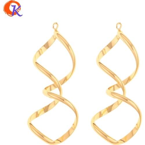 Cordial Design 20Pcs 15*43MM Jewelry Accessories/Hand Made/DIY Connectors/Genuine Gold Plating/Jewelry Making/Earring Findings