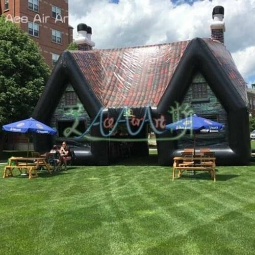 Hot sale 8mL x 5mH inflatable pub tent english bar beer tent inflatable pub house for party drinking /backyard dcoration club