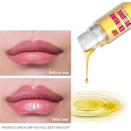 Ginger and mint lip plumping oil plant lip care essence enhances plump lips care