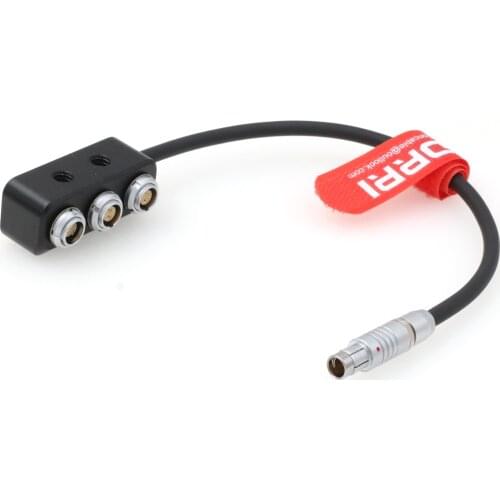 Power Splitter Cable RS 3Pin Male to Dual 0B 2Pin & RS 3Pin Female fr Tilta Kits