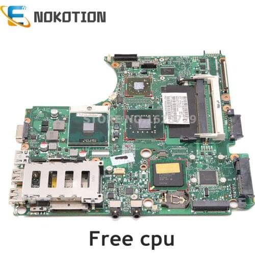 NOKOTION For HP 4410s 4411S 4510S 4710S laptop motherboard PM45 DDR2 Free cpu 512MB GPU 574508-001 6050A2252701-MB-A03