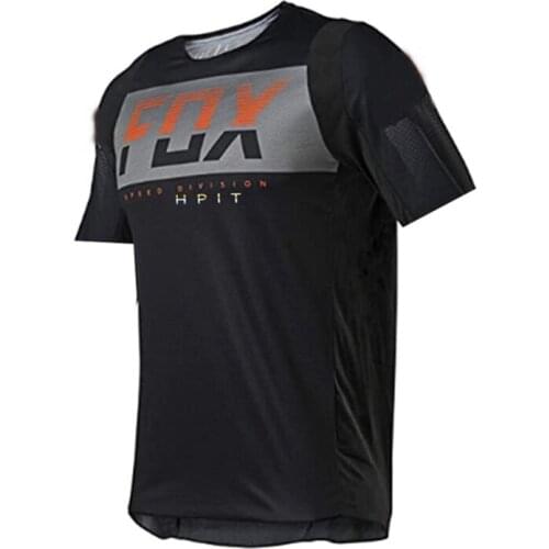 Mens downhill jersey hpit fox mtb shirts mountain bike offroad dh motorcycle motocross sportwear bicycle mtb jersey cycling