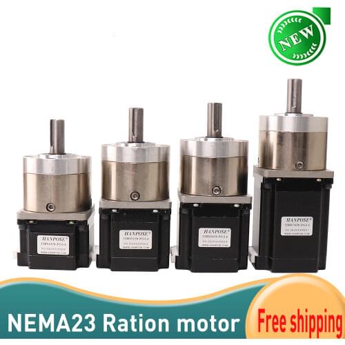 Nema23 Stepper Motor 23HS4128 5128 5628 7628-PG 57 motor Extruder Gear Stepper Motor Ratio 14:1 Planetary Gearbox