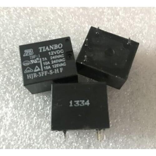 New relay Original 10pcs HJR-3FF-S-HF-48VCD HJR-3FF-S-HF-12VDC HJR-3FF-S-H-24V HJR-3FF-S-H-DC12V HJR 3FF S H 24vdc 10A 4PIN