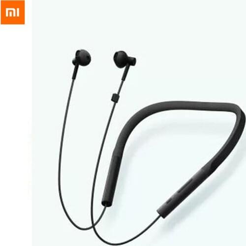 Original Xiaomi Bluetooth Collar Headphones Youth Edition Headset With Mic Play Headphone For Sport