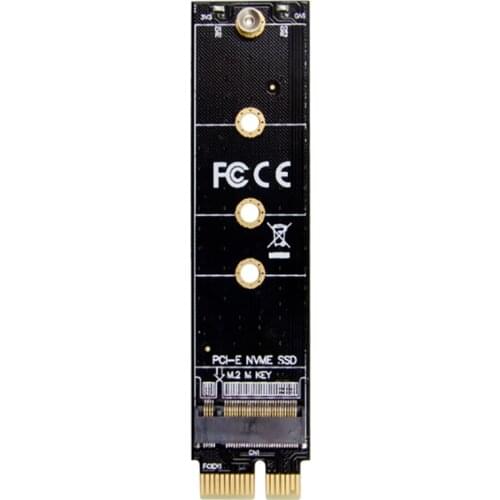 PCI-E X1 M.2 Key M NVMe SSD Hard Drive Expansion Card M.2 NVMe to PCIe Riser Card for PC Laptop