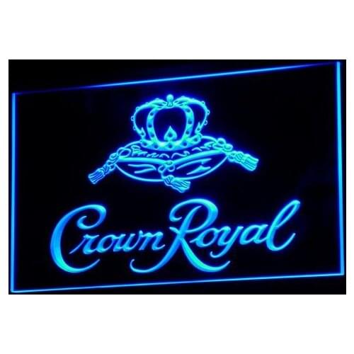 A104 Crown Royal Derby Whiskey NR beer Bar Light Signs