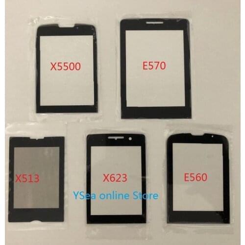 IN STOCK! For Philips Xenium E560 E570 x1560 X623 X513 X5500 Front Panel not Touch Screen Mobile Phone glass display Replacement