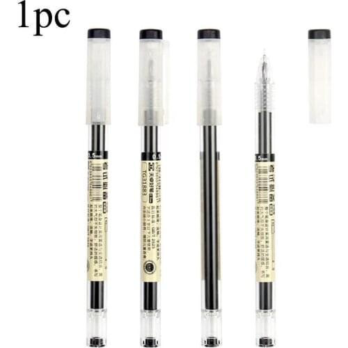 VIVIDCRAFT 1pcs Japanese Gel Pen 0.5mm Black Blue Ink Writing Supply Maker Pen Exam School Stationery student Office Pen C3N9