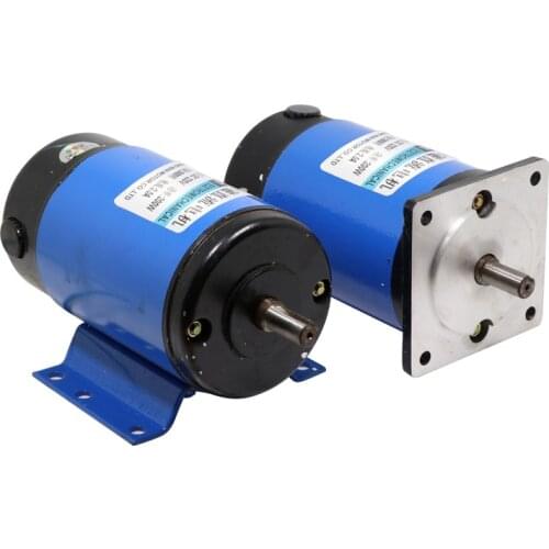 200W permanent magnet DC motor 220V 1800rpm high speed motor forward and reverse speed small motor