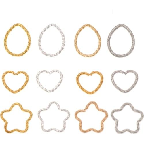 Diy Jewelry Accessories Material Manual Connection Ring Pressure Wreath Single Circle Plum Flower Hoop Bracelet Necklace Earring