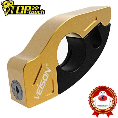 VEISON Motorcycle Lock Aluminum Alloy Alarm Electric Scooter Handlebar Brake Handle Electric Motorcycle Alarme Moto Bicycle Lock