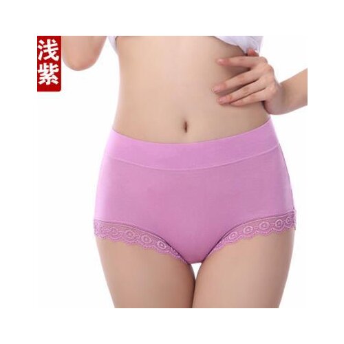 AQ193 Woman Antibiotic Briefs Plus Size Seamless Shorts Panties Calcinhas Bragas Mid High Waist Female Underwear