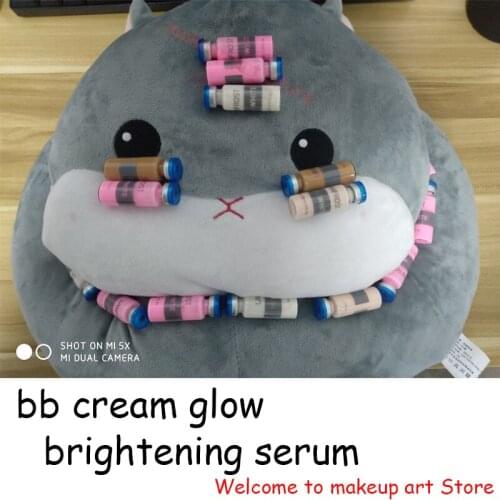 5ML 2pcs new bb glowing BB Cream Glow mixed color BB Cream Ampoule bb stayved Serum with derma pen for skin Brightening