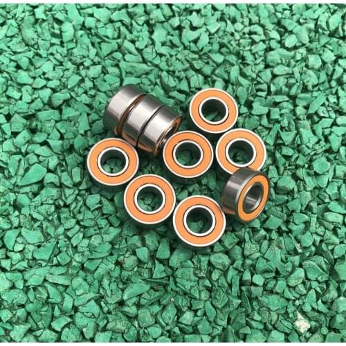50pcs fishing reel bearing SMR137-2RS ABEC-7 Stainless Steel hybrid ceramic ball bearings SMR137 2RS CB 7x13x4 mm