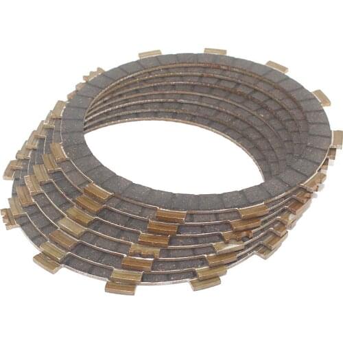 7pcs FOR YAMAHA WR250Z 1991-1993 YZ250 1988-1992 XVS650 Drag Star 1997-2015 XSR700 2017 2018 Clutch Friction Disc Plate