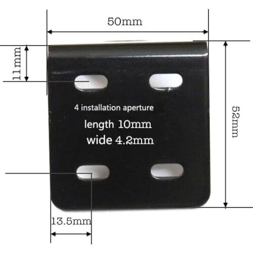 90 Degrees thick 3MM for 775 750 DC Motor Metal stents/Motor base, DIY Craft hobbies installation,High quality