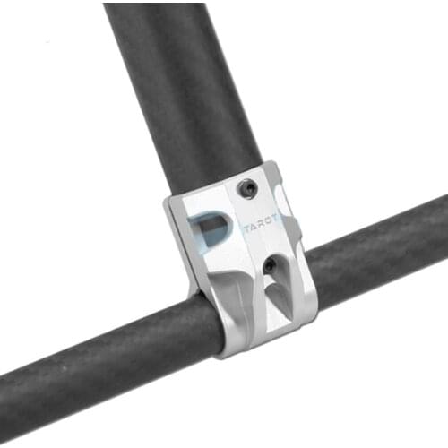 2 pcs Tarot kit 25mm To 16mm Metal landing gear adapter diy drone kit Rc Quadcopter Hexacopter Frame Parts Drones Accessories