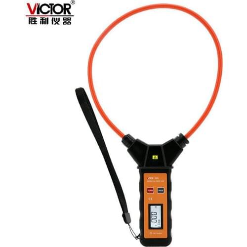 VICTOR 690 VC690 Flexible Coil High Current Leakage Current Clamp Meter Ammeter 9999A For Electrical Industry,New