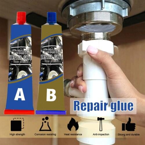 Multifunctional Quick-drying Welding Glue Steel Cast Iron Metal Repair Agent Glue Industrial Repair Paste Glue for Home Ships