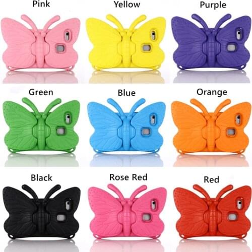 Cartoon EVA Shockproof Case For Samsung Galaxy Tab A 8.0 SM-T380 T385 T290 T295 2019 Kids Butterfly Stand Tablet Cover 8 inch