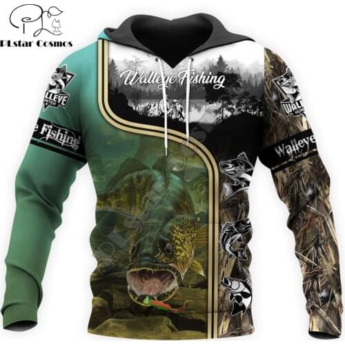 Walleye Fishing With Dad 3D All Over Printed Mens Autumn Hoodie Sweatshirt Unisex Streetwear Casual Zip Jacket Pullover KJ567