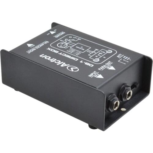 Original Alctron DB-1 DI Direct Box Passive Stereo 1 Channel Professional DI Boxes