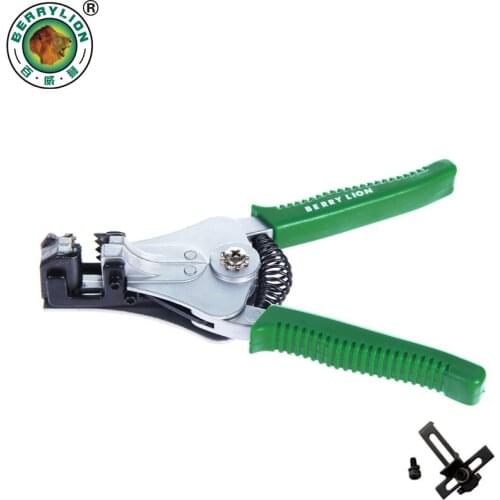BERRYLION Wire Stripping Pliers 0.5-8.0mm Automatic Cable Wire Stripper Crimping Pliers Multipurpose Hand Tools