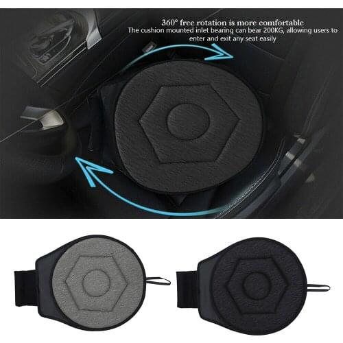 Portable Seat Cushion 360 Degree for Home Sofa Car Office Siesta Rotation Car Cushion Pregnant Women Old Man Soft Seat Mats