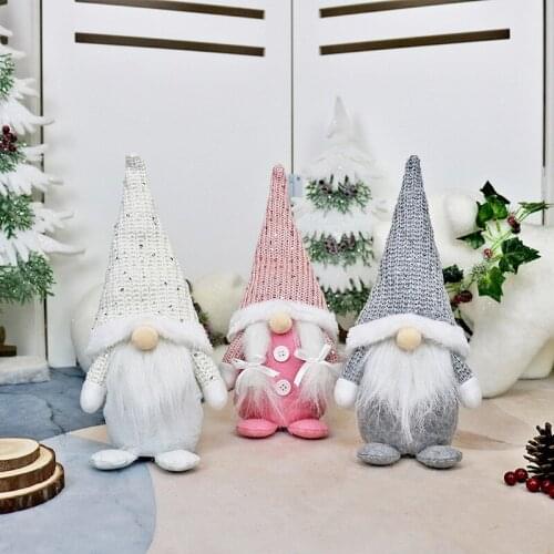 Christmas Decorations for Home Christmas Gnome Faceless Doll Decor Christmas Ornaments Kerst Navidad 2021 New Years Decor 2022
