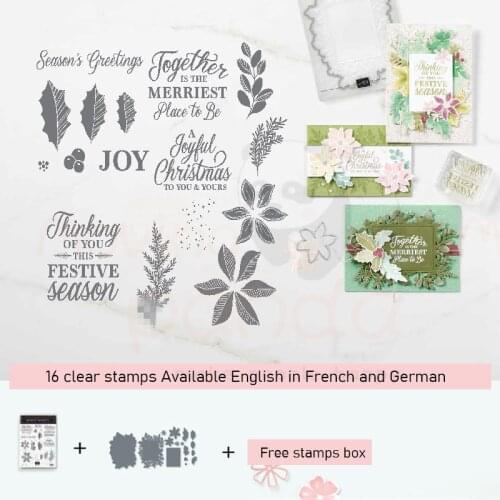 Flowers and Leaves Cutting Dies for DIY Scrapbooking Album Paper Cards Decorative Crafts Embossing Card Metal Die Stamps And Die