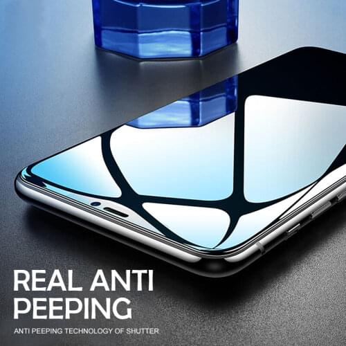 Anti-peep Privacy Tempered Glass Screen Protector For IPhone 11 Pro Max 9H Anti-Scratch Guard Film For IPhone 11