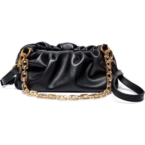 Women String Bag 100% Genuine Leather Small Crossbody Bag For Girls Messenger Bags Small Shoulder Bags Leather Women Handbag