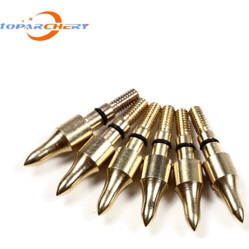 100 Grain Carbon Steel Archery Broadheads 12/24/50pcs Field Points Screw-In Replacement Arrowheads Target Practice Arrow Tips