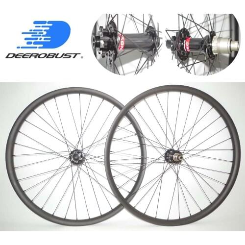 1499g 29ER MTB BOOST AM Trail 24mm x 30mm Hookless Tubeless Straight Pull Carbon Bike Wheels 28 Holes 29'' 29INCH