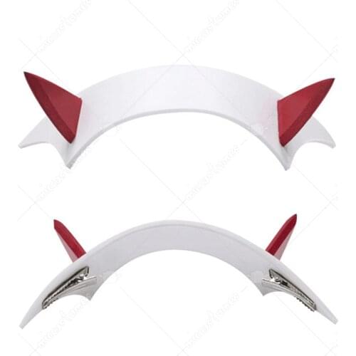 DARLING in the FRANXX Zero Two Code 002 Cosplay Hair Accessory Headwear