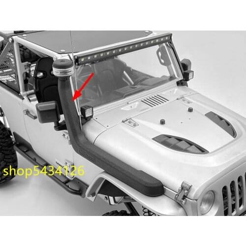 Black Nylon Rc Car Wading Throat For Rc Crawler capo JKMAX Decoration Part