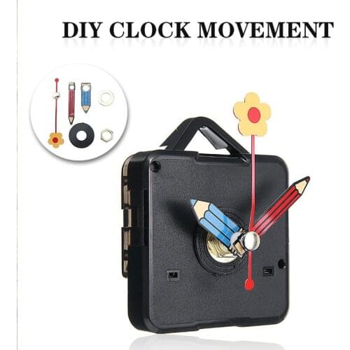 For Home Decoration 1pc Mute DIY Clock Movement Mechanism Parts Repair Wall Clocks Replacement Accessories