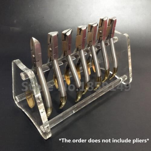 NEW Dental Acrylic Stand Holder For Orthodontic Pliers Forceps Scissors