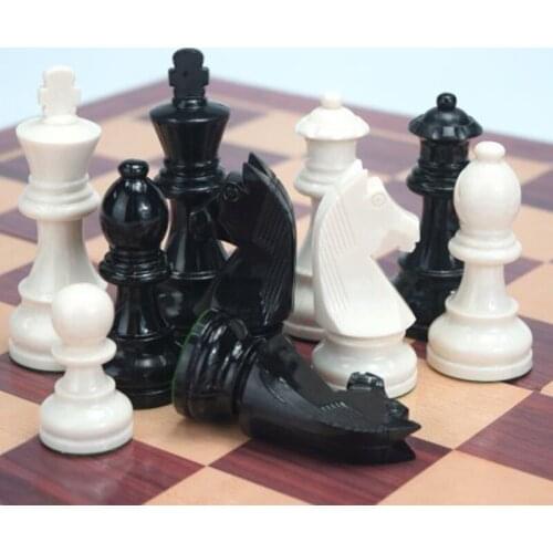 Professional Folding Chess Games Board Szachy Handmade Large Table Game Chess Set Family Gift Xadrez Jogo Entertainment DE50QL