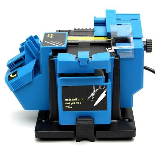 Grinding Multifunction 96W 1350 Rpm Electric Sharpener Tool For Knife HSS Drill Twist Drill Scissor Chisel Electric Grinder