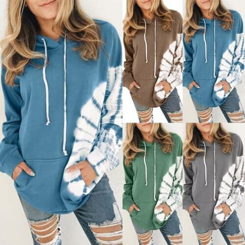 Womans New Fashion Harajuku Hooded Sweatshirt Oversize Casual Pocket Drawstring Loose Pullovers Hoodies Autumn Plus Size S-5XL