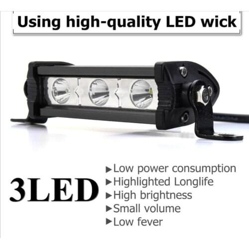 2pcs Ultra Slim Mini LED Light Bar 4inch LED Bar Spot Beam Work Lamp Driving Lights For Auto Jeep off road 4x4 12V 24V